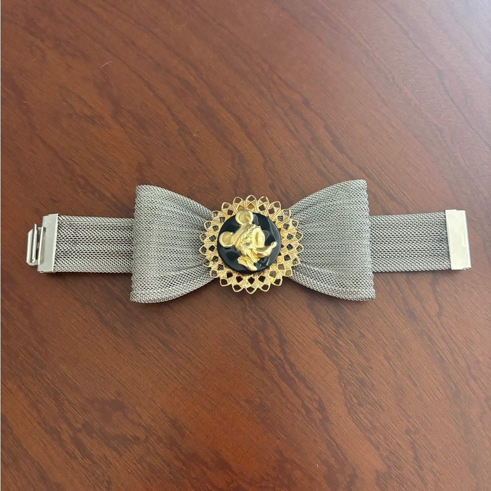Vintage Mickey Mouse Bow Bracelet